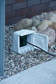 Gartensteckdose UBBINK "Stone Decor",