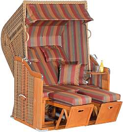 Gartenstrandkorb Rustikal 250 PLUS" 2-Sitzer, 