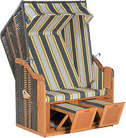 Gartenstrandkorb Rustikal 50 BASIC" PVC