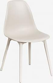 Gartenstuhl Aus Polypropylen Scand Beige Tapioca - 