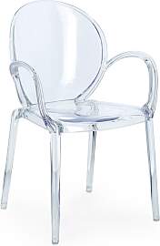 Gartenstuhl Camilla 4er-Set aus Kunststoff, modern 