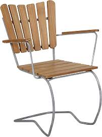 Gartenstuhl Classic mit Armlehne von Brafab, aus