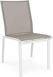 Gartenstuhl Cruise aus Aluminium und Textilene,