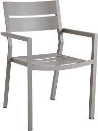Gartenstuhl Delia von Brafab aus Aluminium, modern 