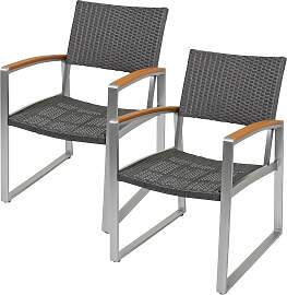 Gartenstuhl GARDEN PLEASURE "AVA", grau, 