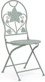 Gartenstuhl Harriet 2er-Set aus Metall, klassisch