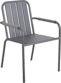 Gartenstuhl Innes von Brafab aus Aluminium, modern 