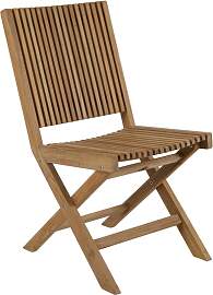 Gartenstuhl Julita aus Teakholz, klassisch