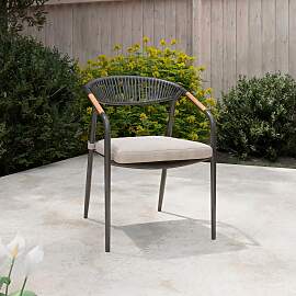 Gartenstuhl Maxi Antrhazit Aluminium