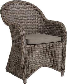 Gartenstuhl Paulina von Brafab aus Kunst-Rattan