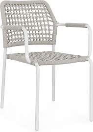 Gartenstuhl Rajada aus Aluminium, modernes Design, 