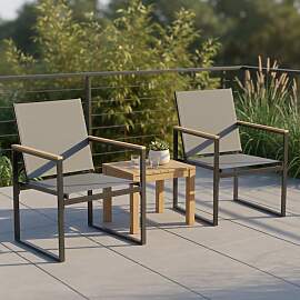 Gartenstuhl-Set Volasi 2er-Set ca. 54x83 cm