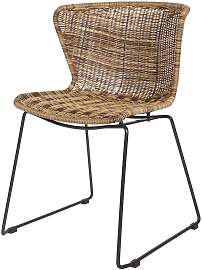 Gartenstuhl Wings aus Rattan, modern und