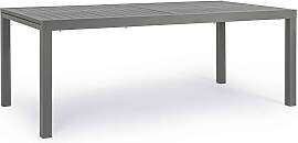 Gartentisch Hilde aus Aluminium, modern und