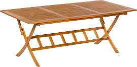 Gartentisch MERXX, braun (holzoptik), B:100cm