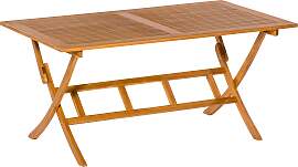 Gartentisch MERXX, braun (holzoptik), B:90cm