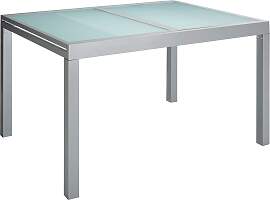 Gartentisch MERXX "Lima", silber