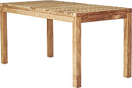 Gartentisch Samoa aus Teakholz, massiv modern,