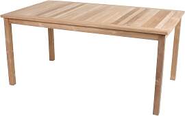 Gartentisch SOLO, rechteckig, Teak B-grade