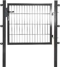 Gartentor PEDDY SHIELD, grau (anthrazit), B:100cm