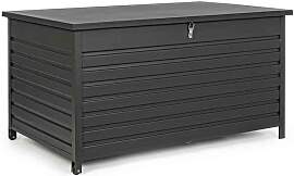Gartentruhe Atlantic aus Aluminium, modern und