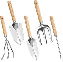 Gartenwerkzeug Set, 5 Teiliges Gartenhandwerkzeuge 