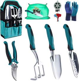 Gartenwerkzeug Set，9 Stück Garten Hand
