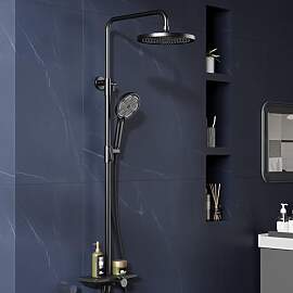 Garvee Duschsystem Mit Duschkopf Edelstahl