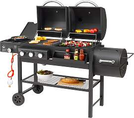 Gasgrill EL FUEGO "Sierra", schwarz,