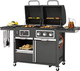 Gasgrill TEPRO "Kohle-Gas-Kombi