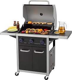 Gasgrill TEPRO "Seattle 3", silber