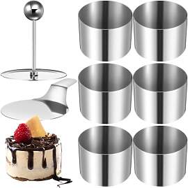 Gatuida Dessertringe und Speiseringe Set: 6 Stück 