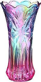 Gatuida Vase Glas: Vasen Deko Blumenvase Modern