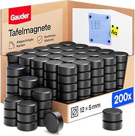 GAUDER Magnete für Magnettafel - Starke