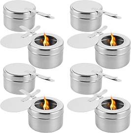 GBACHOOSE 8 Stück Brennpastenbehälter, Fondue