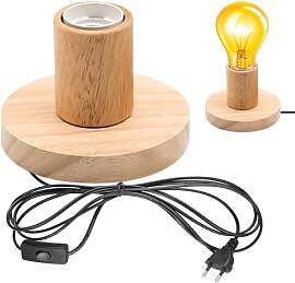 GBKDQQ E27 Schreibtischlampe mit Schalter, Kabel,