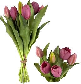 G.blümt Tulpen künstlich, Tulpenstrauß Real