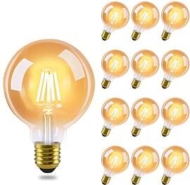 GBLY 12er pack LED Glühbirne E27 Vintage Lampe -