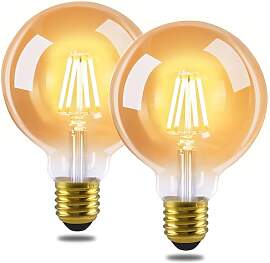 GBLY 2er pack LED Glühbirne E27 Vintage Lampe -