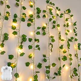 Gcstnn LED Lichterkette Efeu Künstlich, 5M 50LED