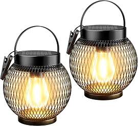 GEARLITE Solarlampen für Außen Hängend, 2