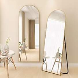 Gebogener Ganzkörperspiegel, 49 x 159 cm,