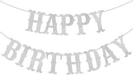 Geburtstag Bunting Banner Girlande 2 Buchstaben