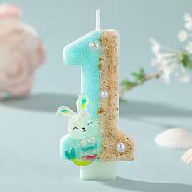 Geburtstagskerzen Zahlen, Dekorative