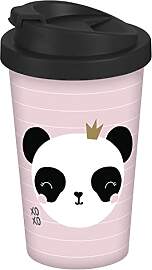 GEDALABELS Coffee to go Becher Panda XOXO 400ml
