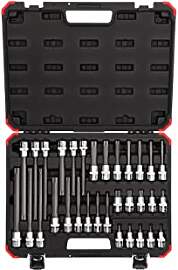 GEDORE Bit-Satz, Schraubendreher-Einsatz-Set für