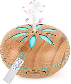 GeeRic Aroma Diffuser 550ML Luftbefeuchter mit