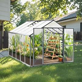 Gegaden Gewächshaus Aluminium für den Garten