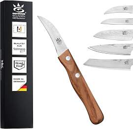 Gehring Solingen Look Damast Schälmesser I 6 cm