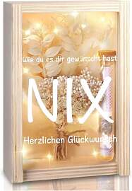 Geldgeschenk Verpackung,Nichts Geschenk für alle